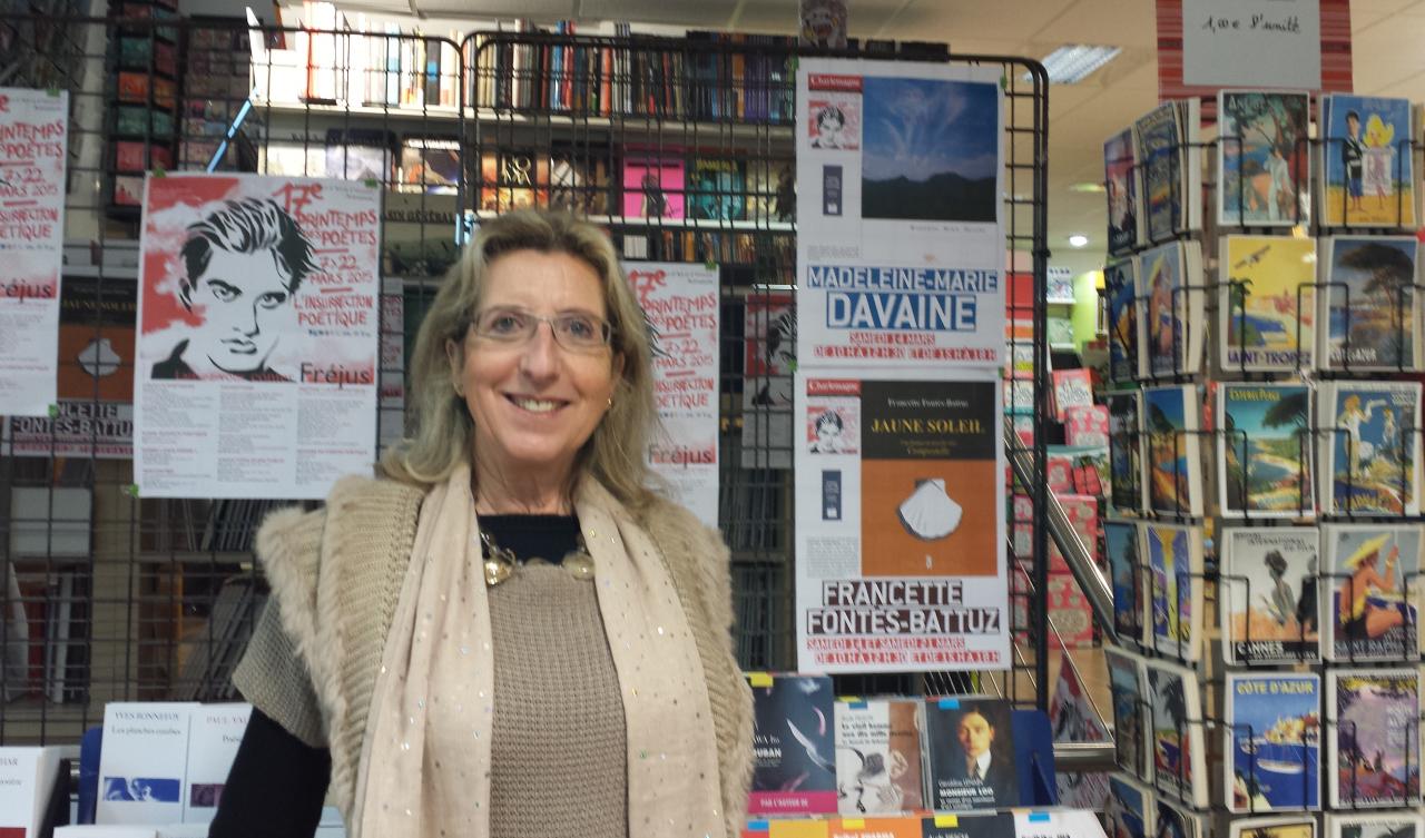 Journée Dédicaces à la Librairie CHARLEMAGNE de FREJUS le 14 Mars 2015