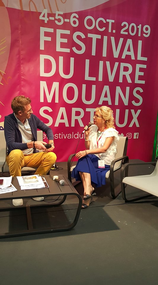 Interview par Stephan Bensa au Festival du Livre de MOUANS SARTOUX 2019