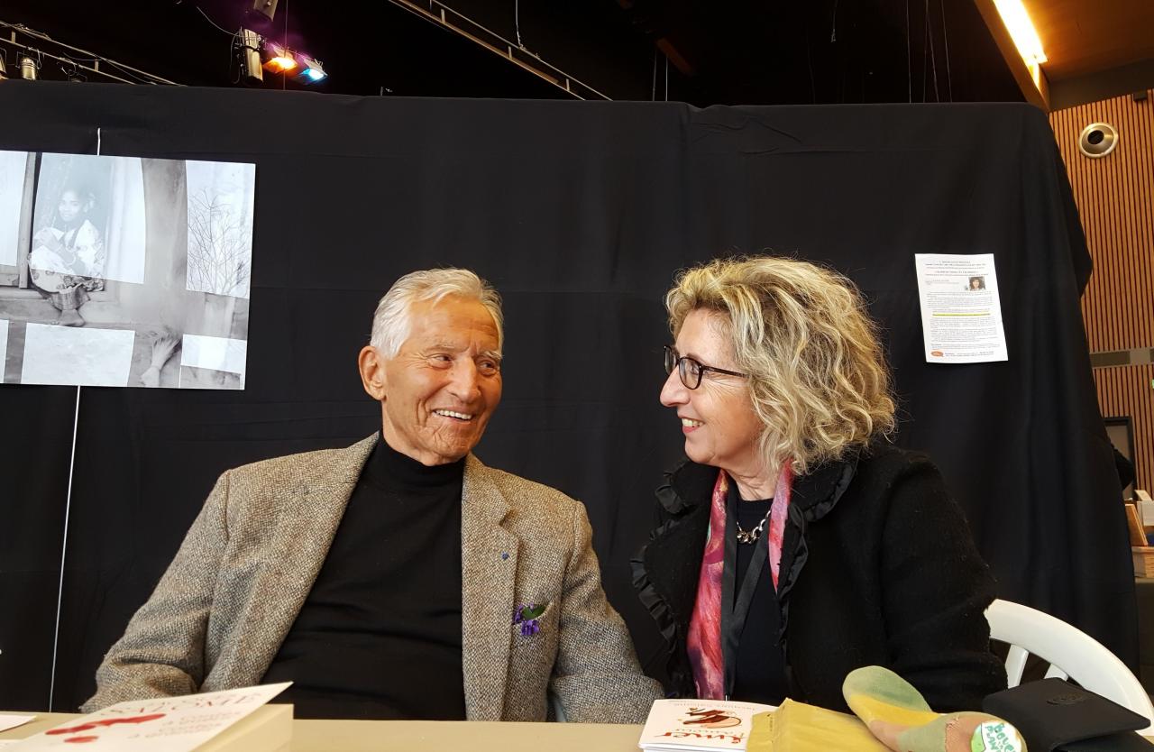 Jacques SALOME et Madeleine-Marie DAVAINE 18 Mars 2018 au Salon du Rouret