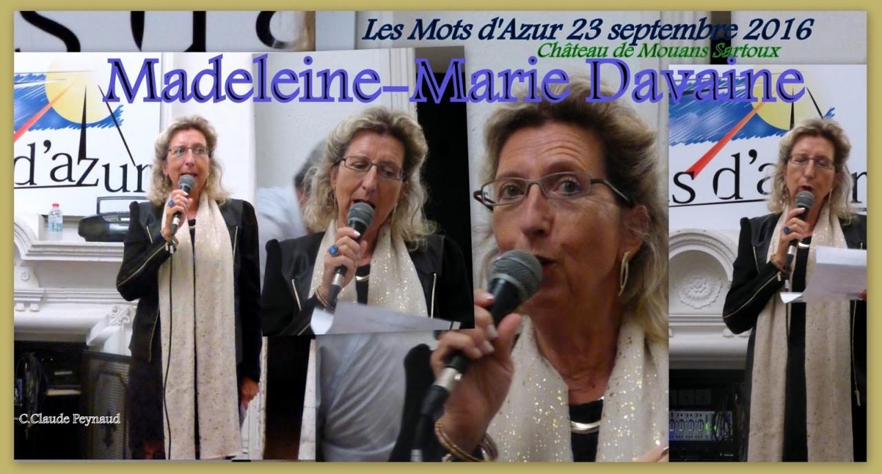Soiree Les Mots d'Azur du 23 Septembre 2016