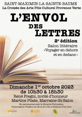 Affiche L'Envol des Lettres 2023