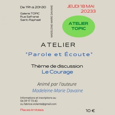 Affiche Le Courage 18 Mai 2023